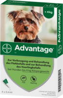 ADVANTAGE 40 Lösung f.Hunde bis 4 kg