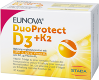 EUNOVA DuoProtect D3+K2 1000 I.E./80 µg Kapseln